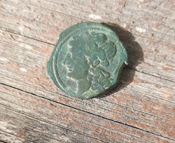 Marseille GB .A/Tete Apollon a G  palme. R/Taureau,croissant g. -220-211D24 P10.02 Feugere GBM15/7