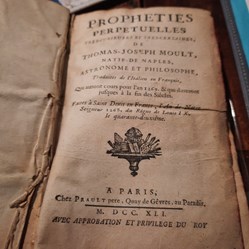 Propheties Perpetuelle de Thomas Joseph Moult
