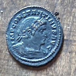 Constantin 1 A/Tete lauree a d R/Buste du Soleil a d +311+312 D 23.7 P 4.16g RCV16125 C511 RIC 892