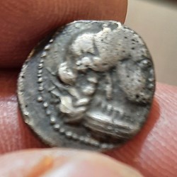 Marseille Drachme A/Buste Artemis a d R/Lion a d -125-90 D15.7 P2.69g Feugere DRM 49-6