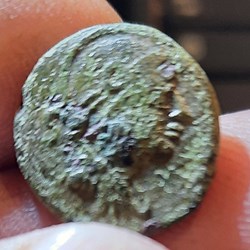 Nimes PB A/Tete casquee a d R/ Sante debout a g ,serpents D16 P2.84g Feugere NIM2735