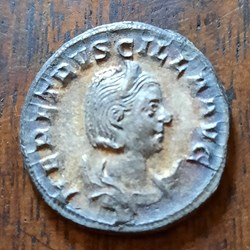 Etruscille A/Buste diademe a d R/La Pudeur assise a g +250 D22.1 P3.25 RCV9495 C19 RIC59b