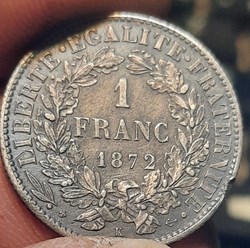 Troisieme Repulique A /Tete de Ceres a g R/Couronne chene et laurier D23 P 4.77g F216/6