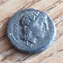 Republique Romaine Porcia A / Tete Bacchus a d R /Victoire assise a d D14.5 P1.95g RCV248