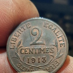 Troisieme Republique A/Buste Liberte a d R/ Legende ,branche olivierD20.1 P 1.93g F110/16