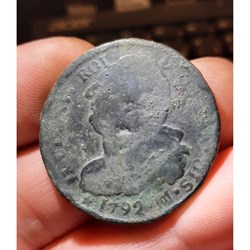 Louis XVI A/Tete nue a d R/Couronne de chene , faisceau D34.5 P18.63g C2249 DY2722 R37/33
