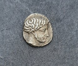Marseille Obole A/Tete Apollon a d R/ Roue MA. -350-220 D10.6 P0.83 Feugere OBM 7a