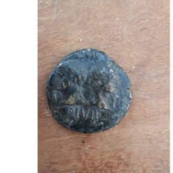 Nimes As serie 4 A/Tetes adosseesAgrippa et Octave PP .R/Crocodile -10-14 D27.1P12.31g LT2837