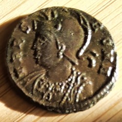 Rome A/Buste de Rome casque R/Louve D18 P 2.60g RIC(R3) C18