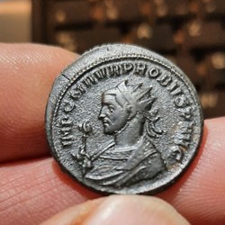 Probus A/Buste radie a g R/Mars nu marchant a d D22.2 P3.72g C900 RIC810