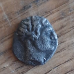 Marseille obole A /Tete Apollon a d R / Roue avec rayons -350-220 D10 P 0.74g MHM 10var cmp 333-343