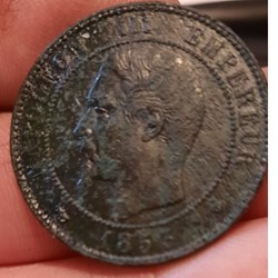 Napoleon 3 A/Tete nue a g R/Aigle D30.1 P9.35g F 133/8