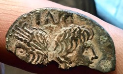 Nimes demi dupondius A/Tete Octave a d R/Crocodile -16-15 D25.3 P4.68g