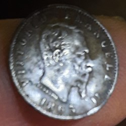 Emmanuel 22 A / Tete nue a d R/ Couronne de laurier D16.1 P0.96g KM19/13.1