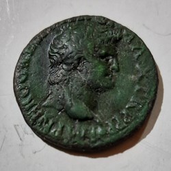 Neron A / Tete nue a d R / Temple de Janus ferme D 28.1 P  10.20g RIC 538 C148 CGB E A 118 63341