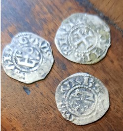 Foulques 4 A/Croix R/Monogramme de Foulque 3DENIERS ETAT TTB BD152 PA1506
