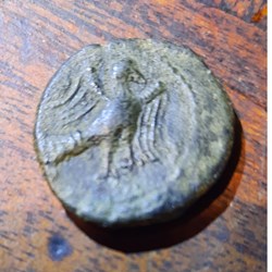 Ibere Obulco A/ Aigle a d R /Taureau a d D 21.4 P 6.66g Burgos1448  fAB 1489 ACIP 2241