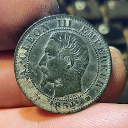 Napoleon 3 A/Tete nue a g R/Aigle D25.2 P 5.09g F116/14