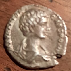Caracalla A/ Tete nue a d R/Caracalla a g +196 D17.8 P2.78 RCV6677 C505 RIC 13a