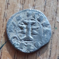 Melgueil A/ Fasce et 2 mitres R/ Croix composee d annelets +1080+1120 D13.2 P 0.62g BD753