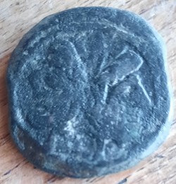 Republique Romaine A/Tete de Janu R / Proue de galere D32.5 P 27.21 RCV 627 RRC 56/2