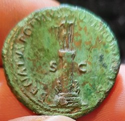 Trajan A /Buste radie a d R/ Colonne trajane +114+116 D 27.5 P10.24g C360 RIC 679 STRACK457