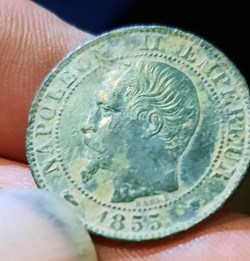 Napoleon 3 A/Tete nue a g R / Aigle D25.1 P4.64g F116/26