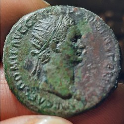 Domitien A /Buste radie a d R/Minerve debout a d +90+91 D25.1 P 11.55g C657 RIC706