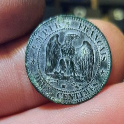 Napoleon 3 A / Tete nue a gR/Aigle D20.3 P1.78g F107/42