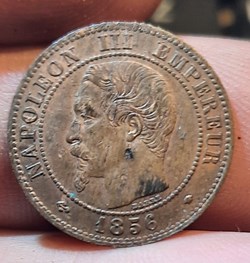 Napoleon 3 A/Tete nue a g R/Aigle D20 P 2.04g F107.42