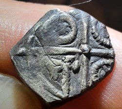 Rutenes A/ Tete stylisee a g R / Croix bouletee 4 cantons -99-199 P2.17g BN 3472/3516