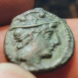 Republique Romaine A / Tete Mercure a d R/Proue navire a d D15.2 P1.92g quartancia ? REF ?