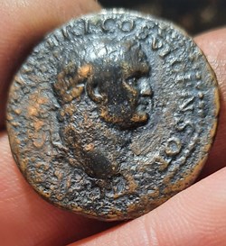 Titus A /Tete lauree a d R/Judee captive +77+78 D27.8 P9.26g C118 RIC1268