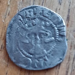 Angleterre Edward 1° A/ Buste couronne de face R / Croix et 12 besants D18.3 P 1.25g Spik 1438