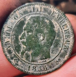 Napoleon 3 A/Tete nue a g R/Aigle D30.3 P9.66g F133/34