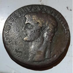 Monnaie a definir Nero Drussus pese le poids d un Dupondius ? Padouan ? FAUX ? D32.8 P15.29g