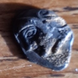 Obole de Marseille Argent -475 -460 Feugere obb1 Poid 0.89 A/tete d Athena a gauche R /
