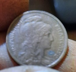 Troisieme Republique A /Tete Liberte a dR/Legende dans couronne D15 P1g F105/14