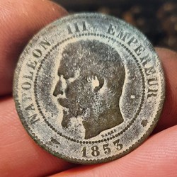 Napoleon 3 A/Tete nue a g R/Aigle D30 P9.55g F133/4