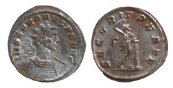 Probus Ticinum RIC 572a var