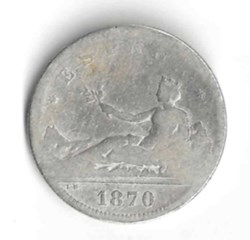 République espagnole, 2 Pesetas