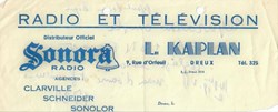 Radio et Télévision L. Kaplan