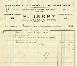 Entreprise Générale de Serrurerie P. Jarry