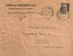 Enveloppe Union des Consommateurs d'Eure-et-Loir et de l'Eure
