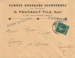 Enveloppe G. Foucault