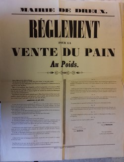 Règlement sur la vente du pain