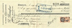 Mandat de la Maçonnerie R. Beaufour