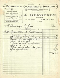 Entreprise de Couvertures et Fumisterie J. Bergeron