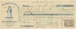 Mandat de la Mercerie Ch. Capron Fils