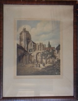 Église Saint-Pierre et arcades de l'ancienne Maison des Aides à Dreux